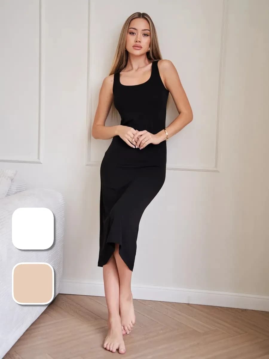 Комбинация под платье ночная сорочка - фото 1