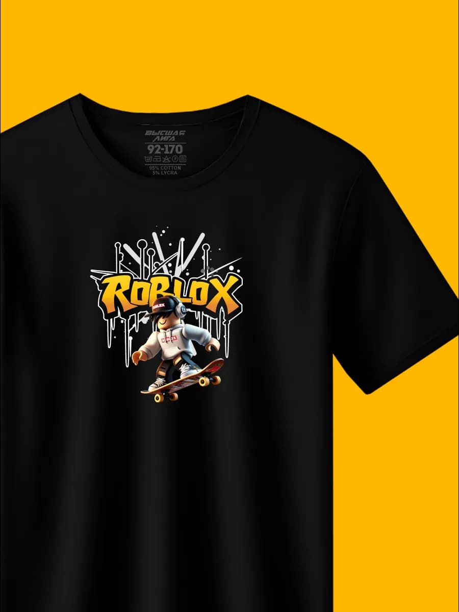 Футболка с принтом