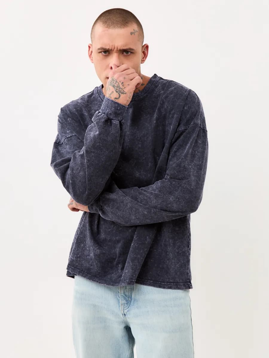 Лонгслив варенка оверсайз свитшот