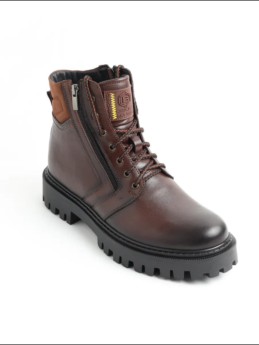 Ботинки зимние натуральный мех и кожа