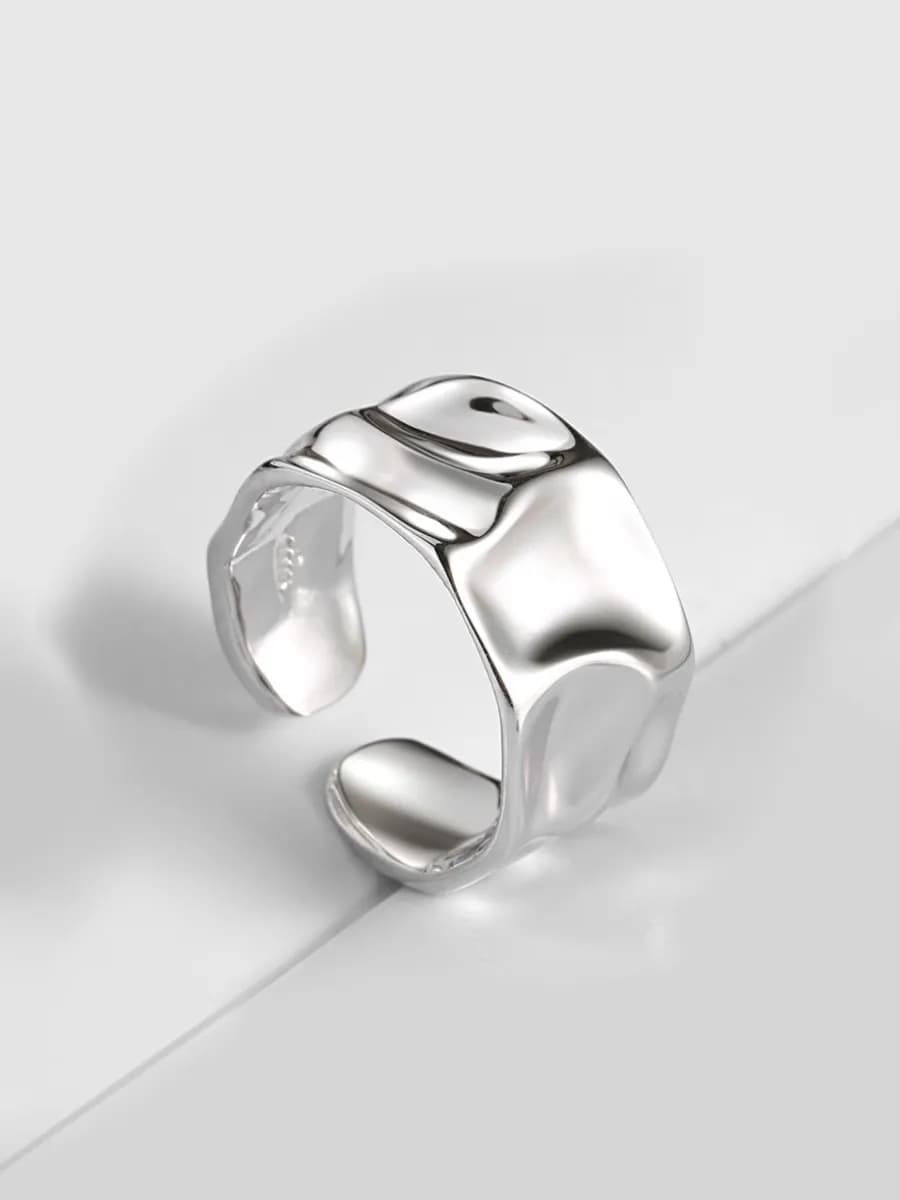 Кольцо бижутерия широкое