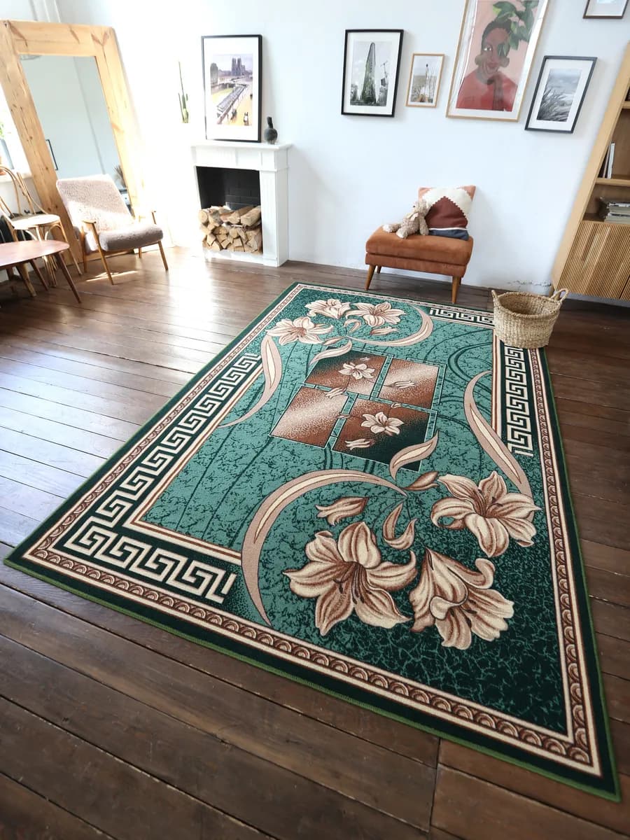 Ковер 200х400 ворсовый на пол в гостиную