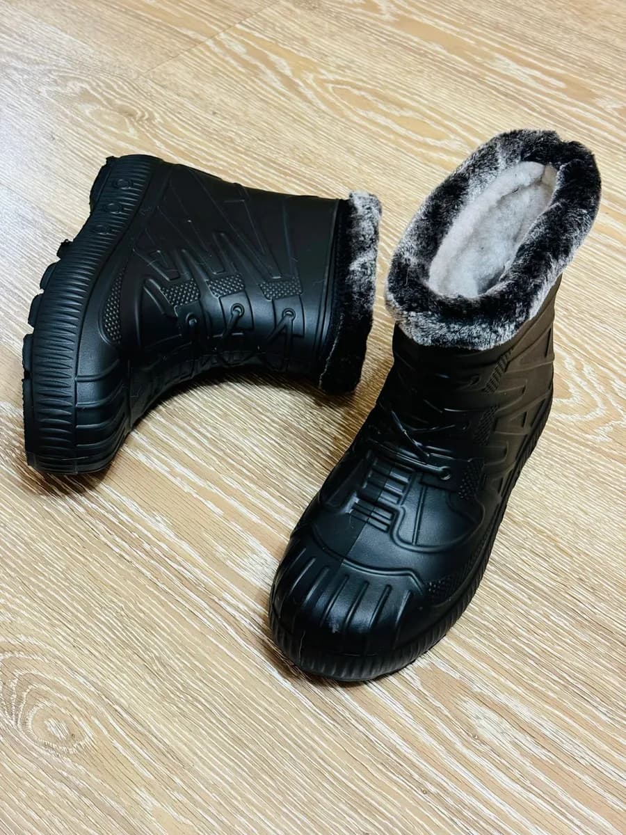 Сапоги резиновые мужские зимние ЭВА