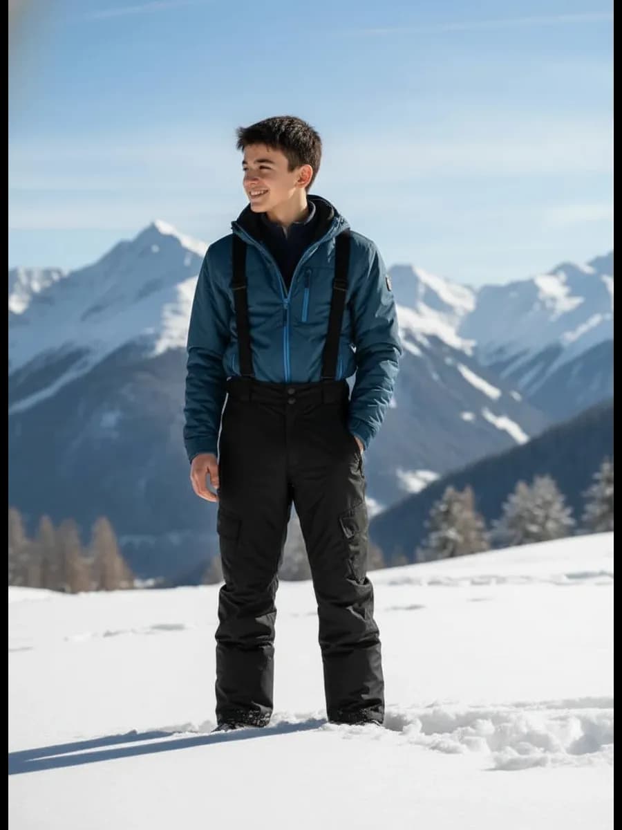 Полукомбинезон утепленный для подростка