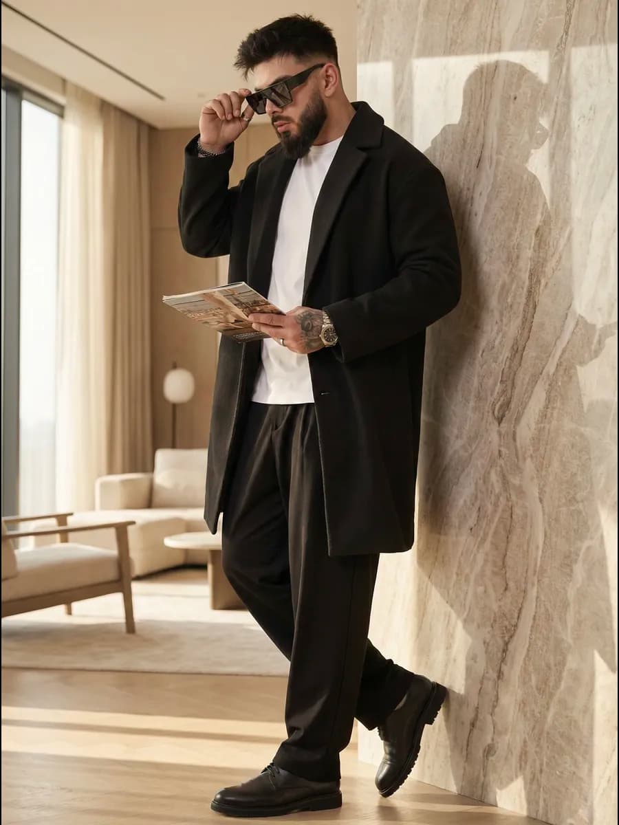 пальто мужское демисезонное