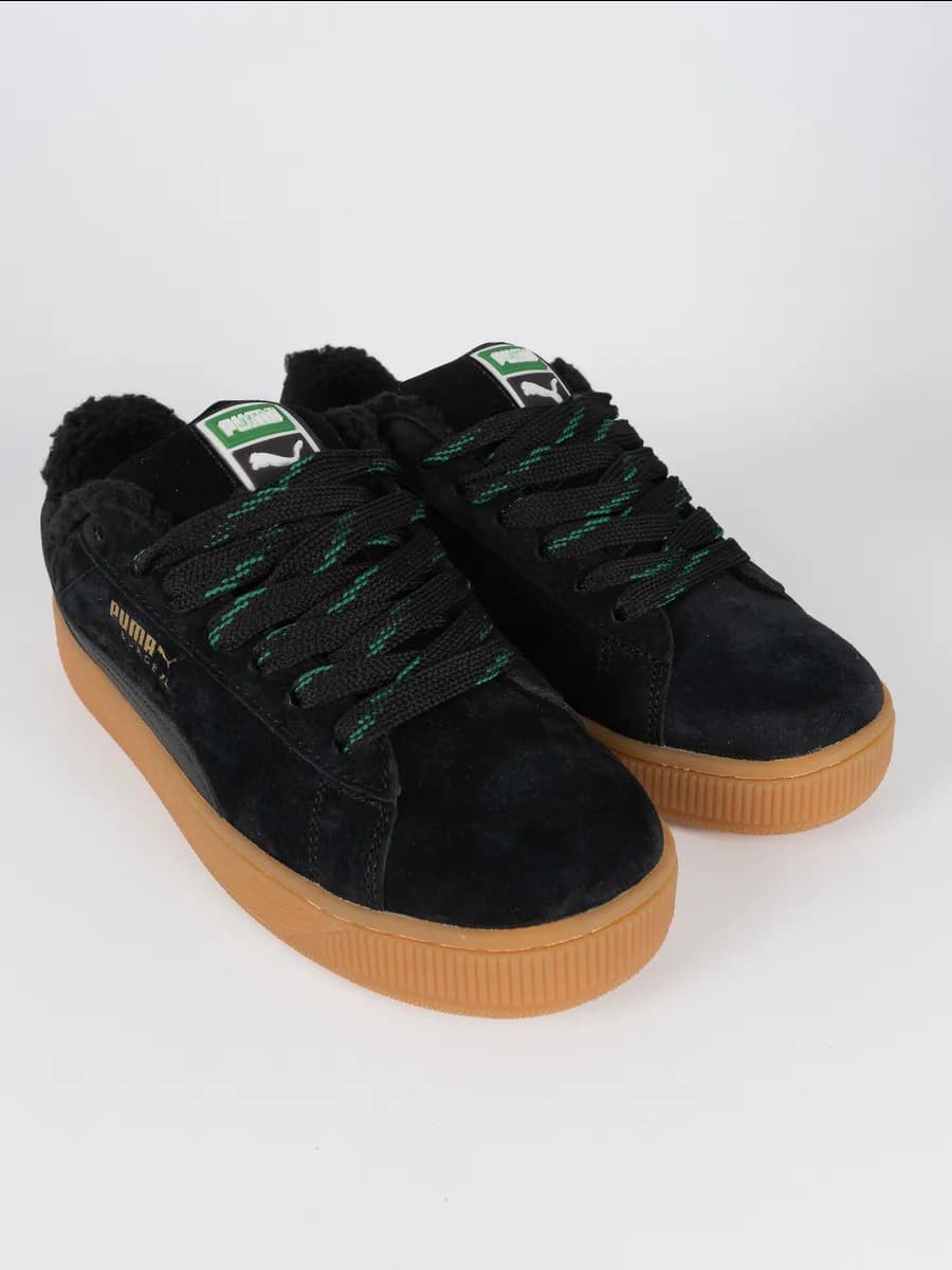 Кроссовки зимние Suede XL с мехом - фото 1