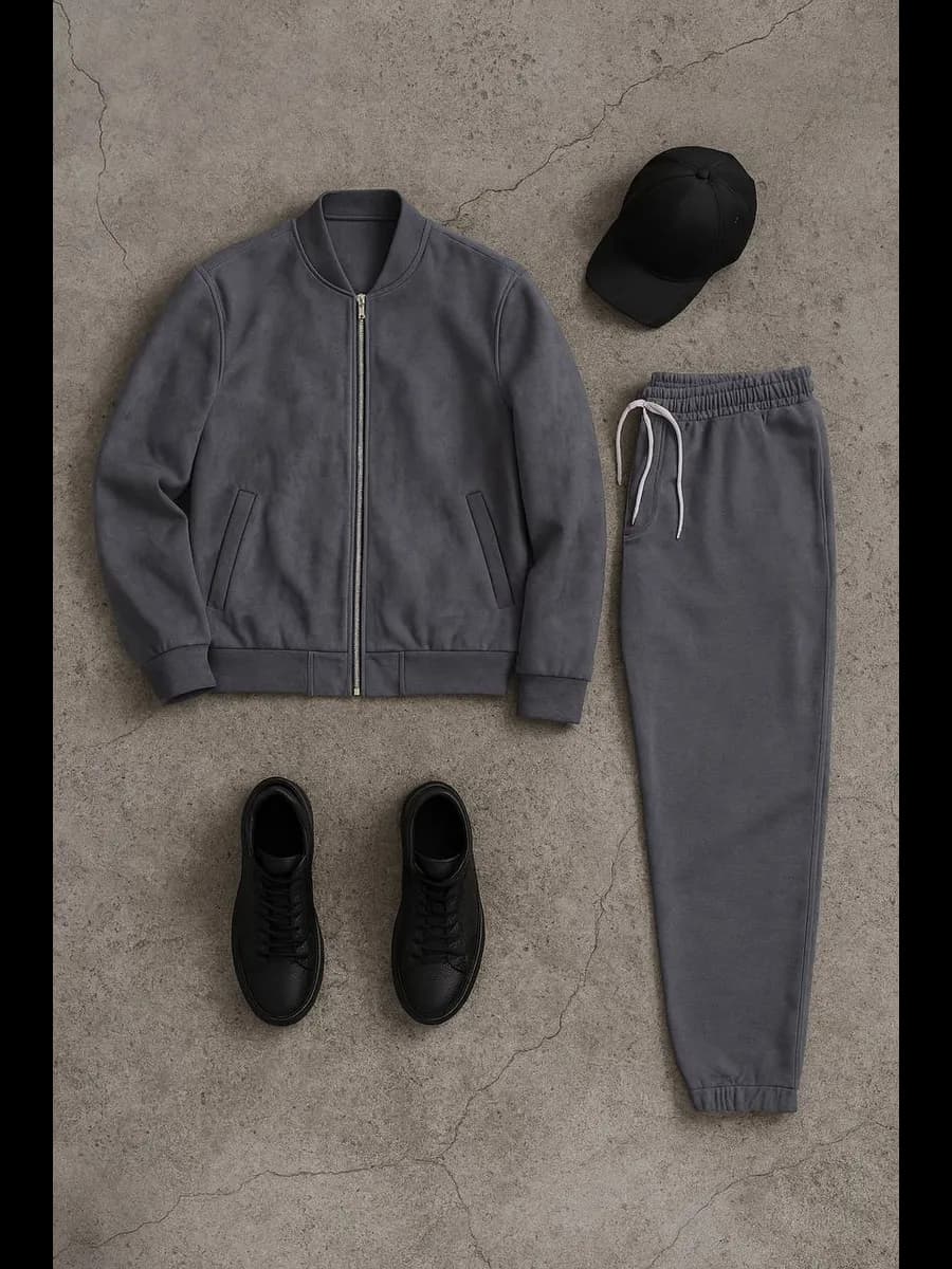Костюм спортивный на молнии