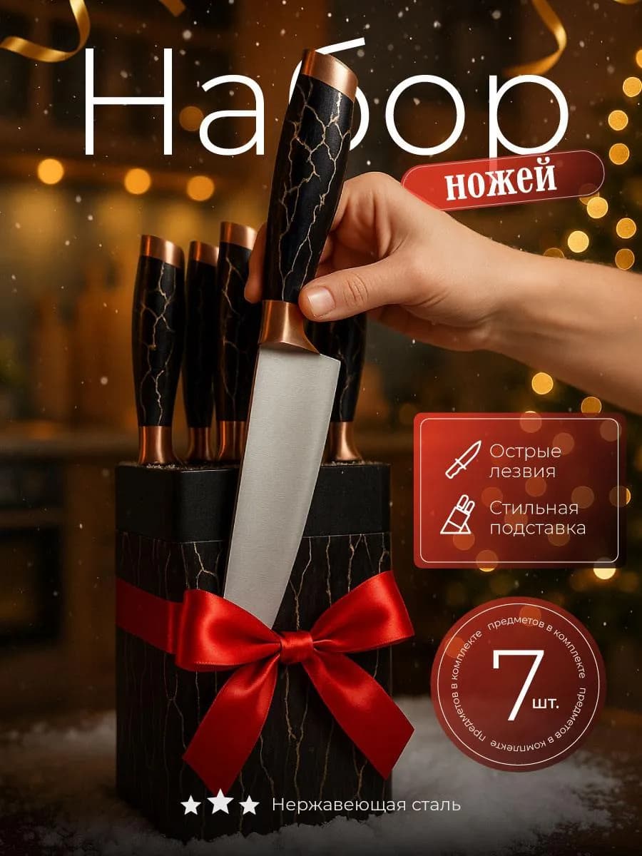 Набор кухонных ножей