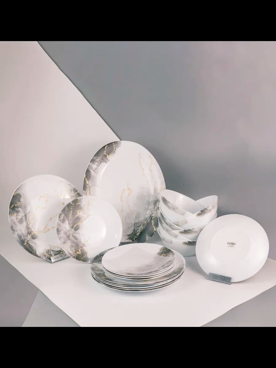 Сервиз столовый 19 предметов "Grey Sky"