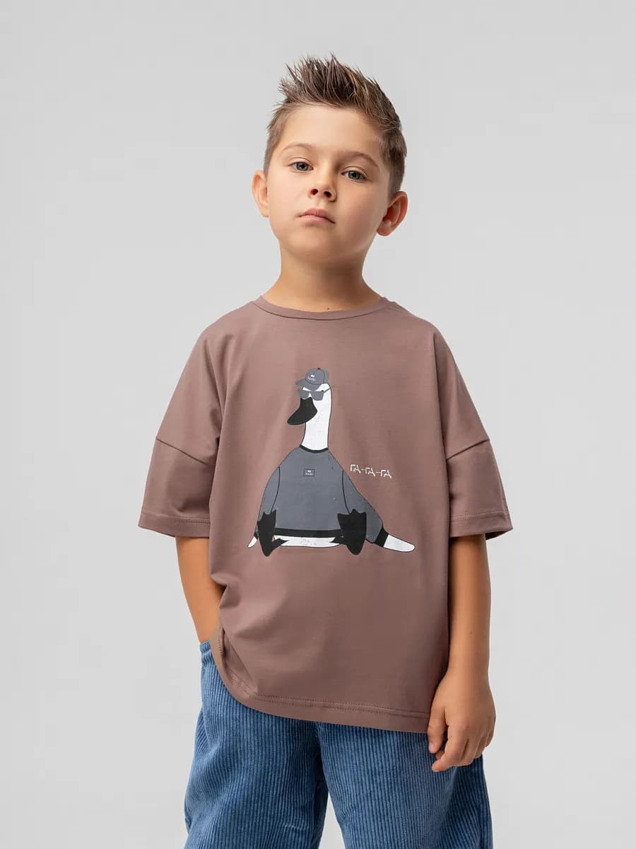 Футболка детская с принтом - фото 1