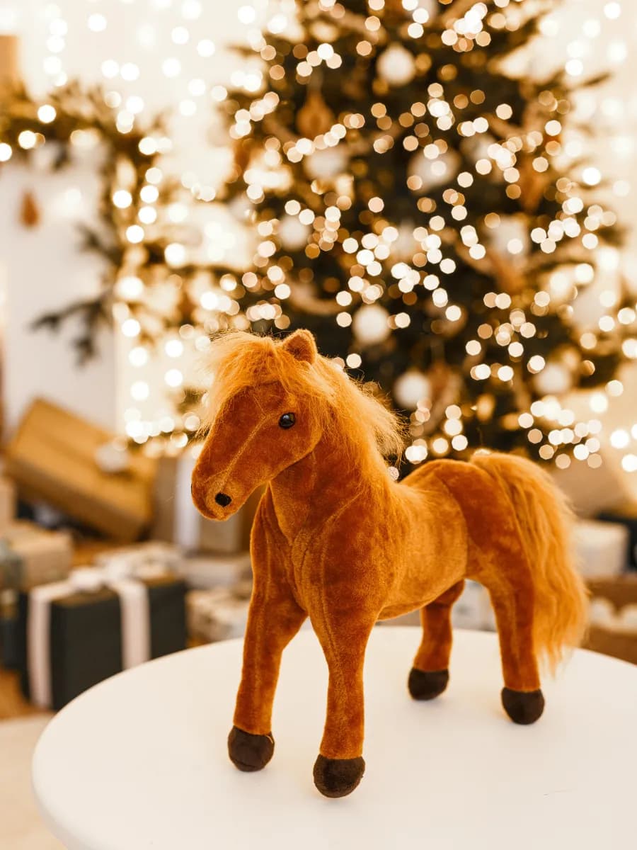 Мягкая игрушка Лошадь символ года 2026