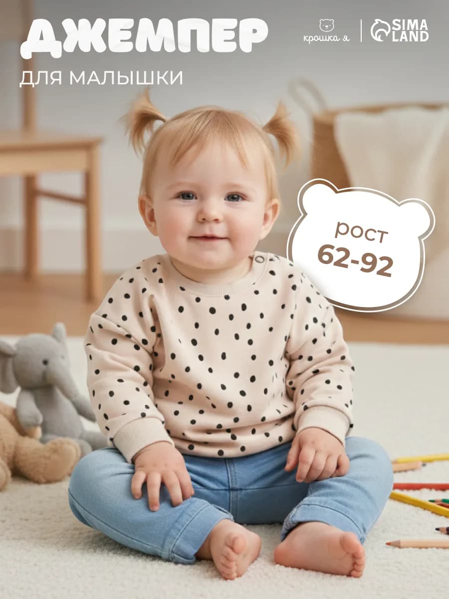 Джемпер для малышей - фото 1