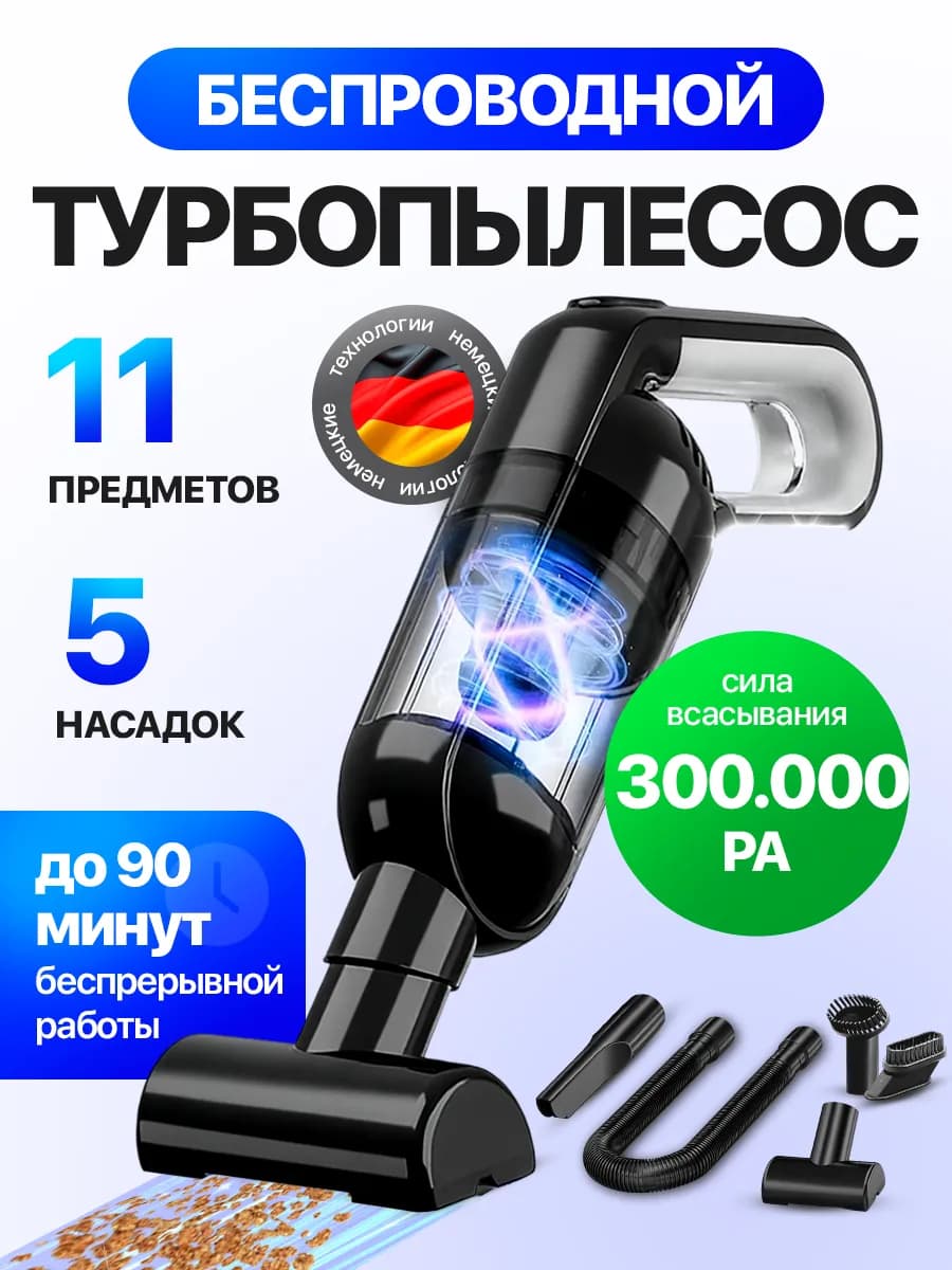 Пылесос для автомобиля беспроводной мощный