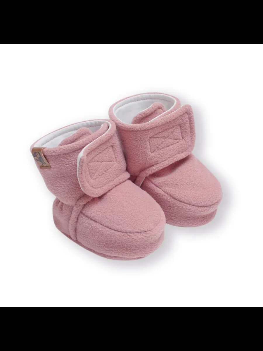 Пинетки из флиса для новорожденных, башмачки, гусарики