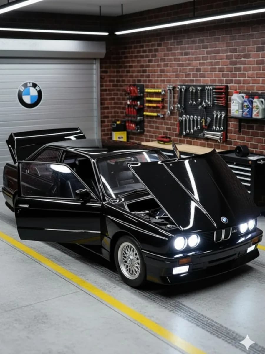 Машинка детская металлическая BMW M3 Е30