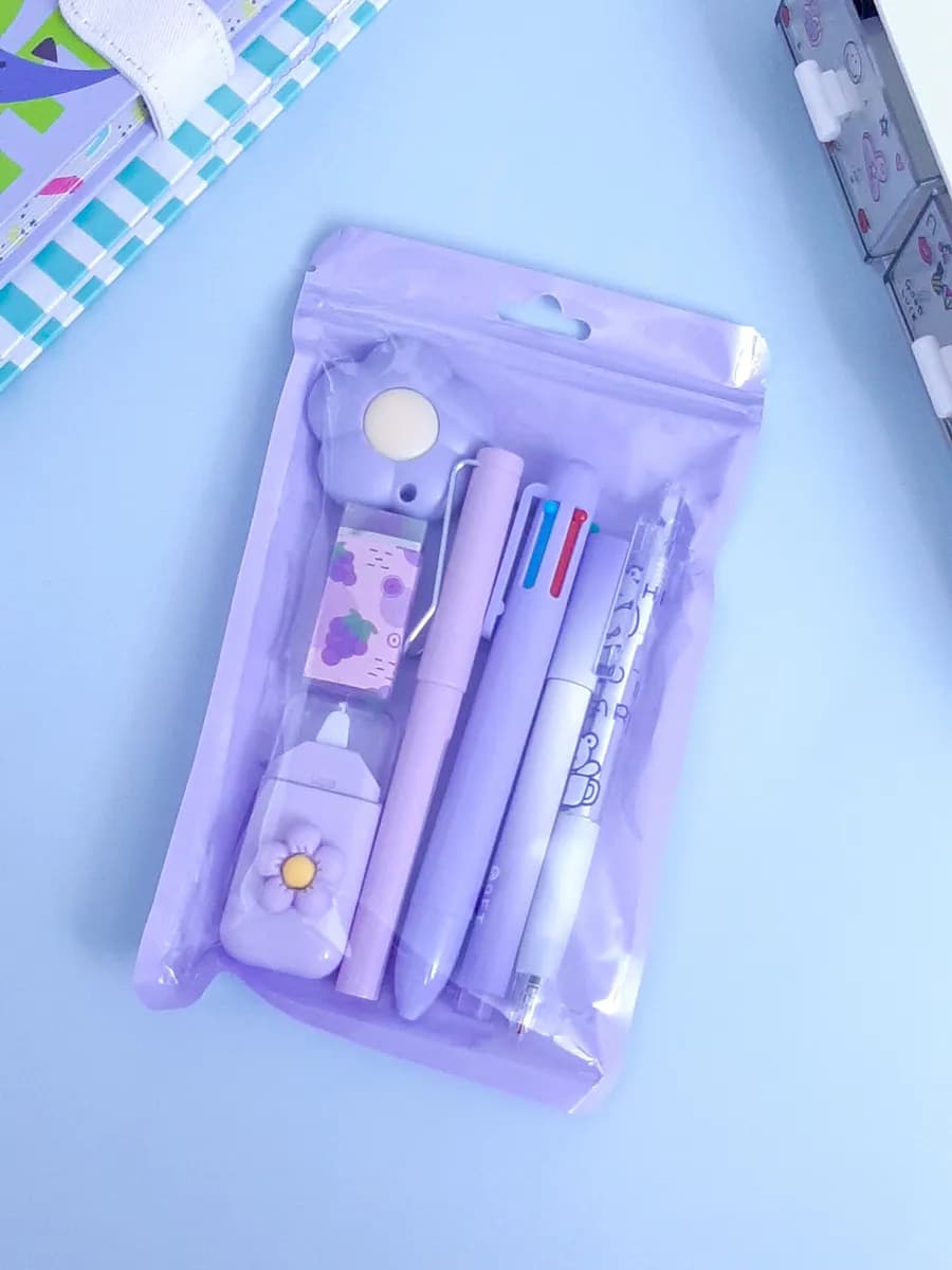 Большой подарочный набор канцелярии для школы