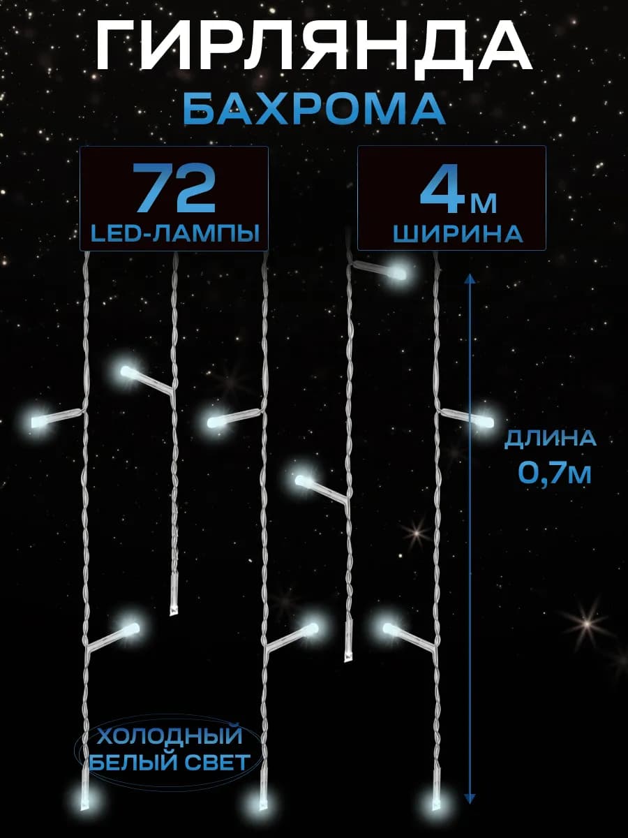 Гирлянда уличная на дом