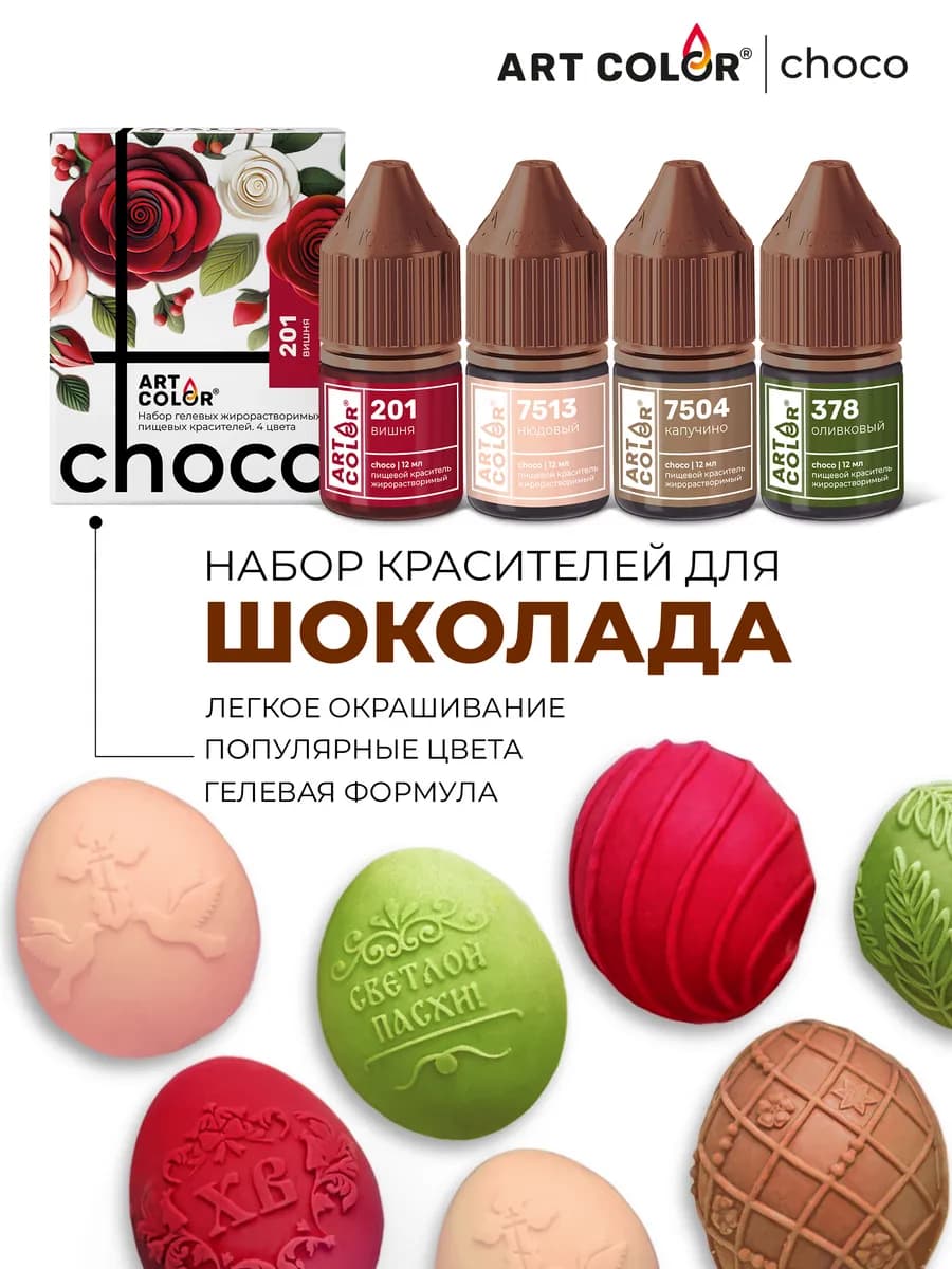 Краситель жирорастворимый гелевый для велюра и ганаша