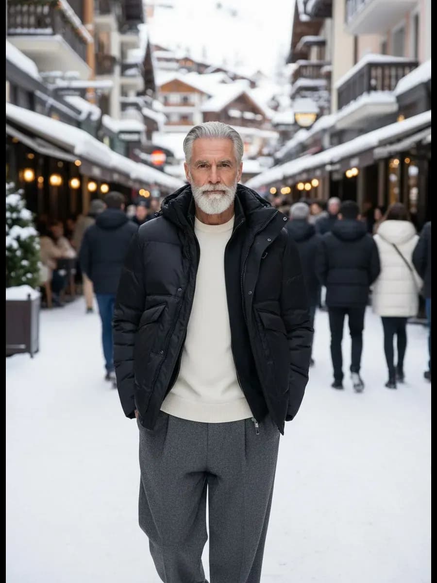 Куртка зимняя с капюшоном короткая