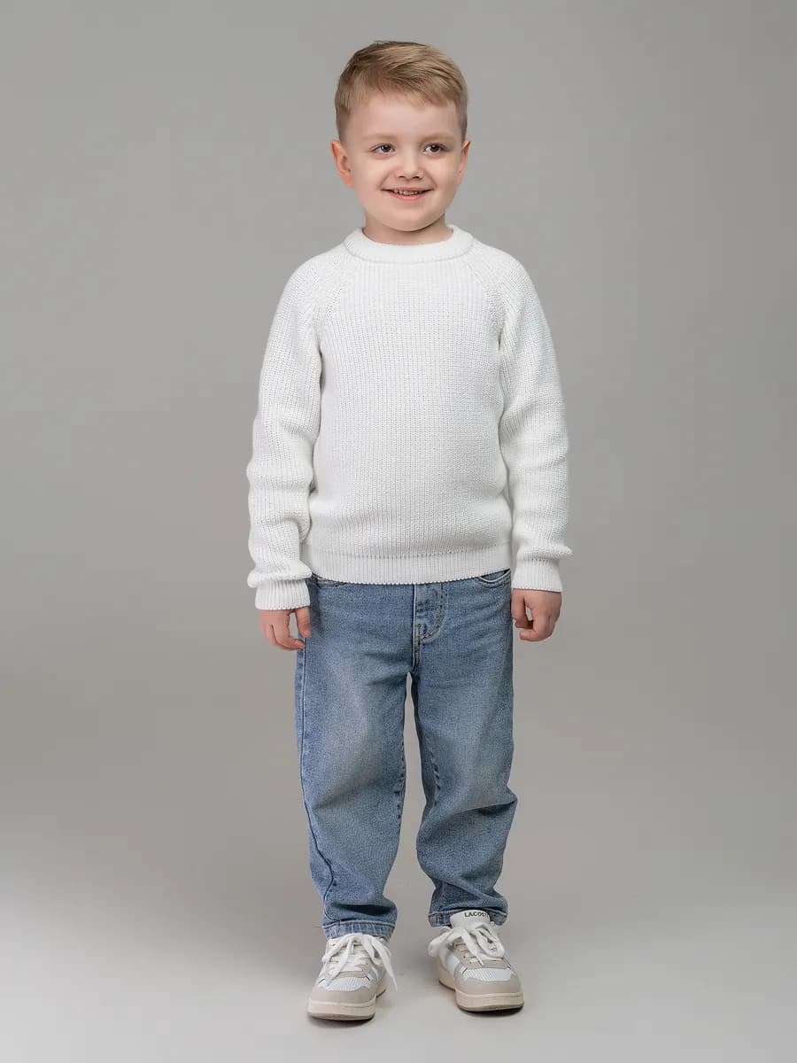 Свитер детский вязаный