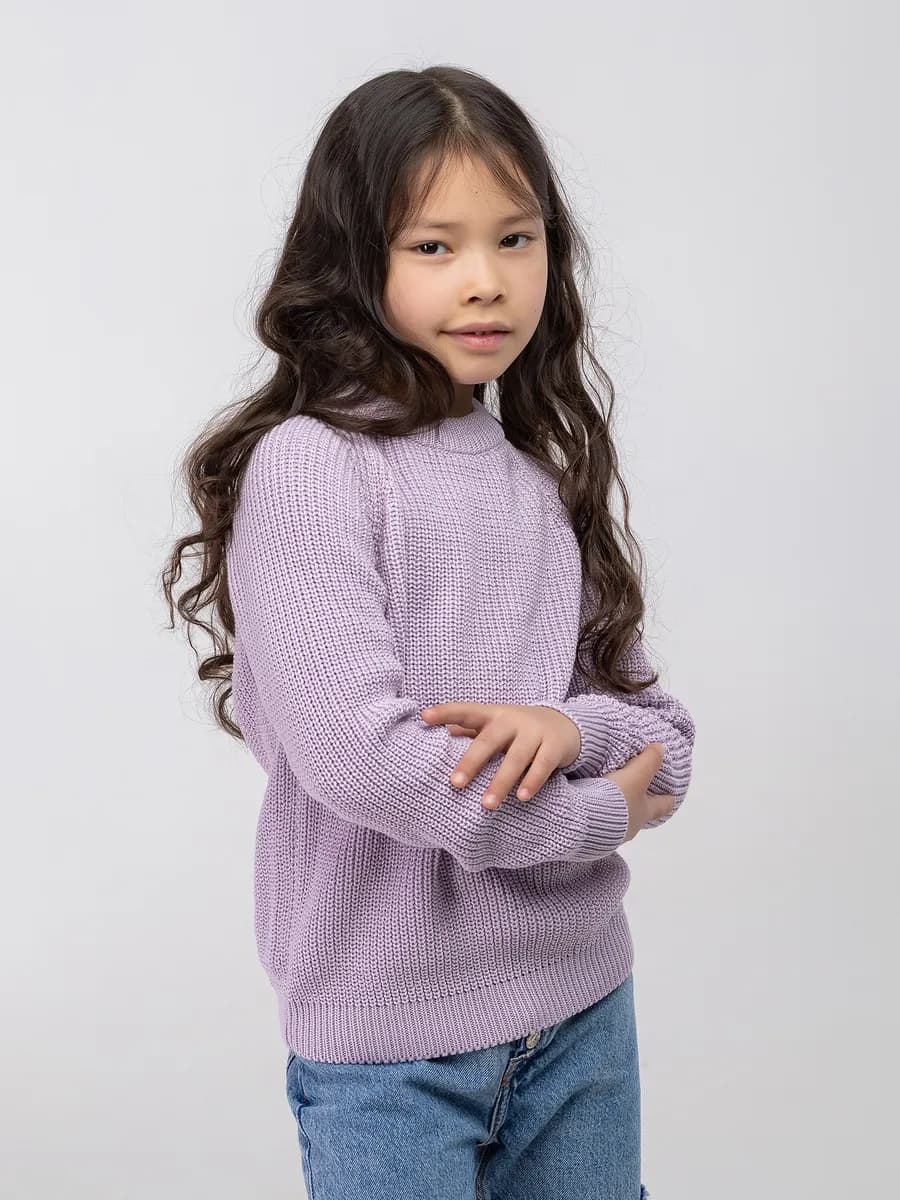 Свитер детский вязаный