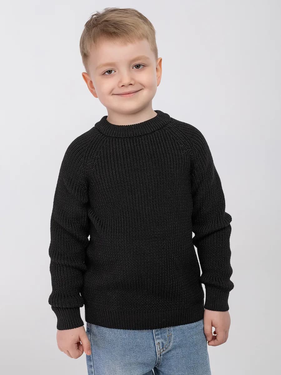 Свитер детский вязаный