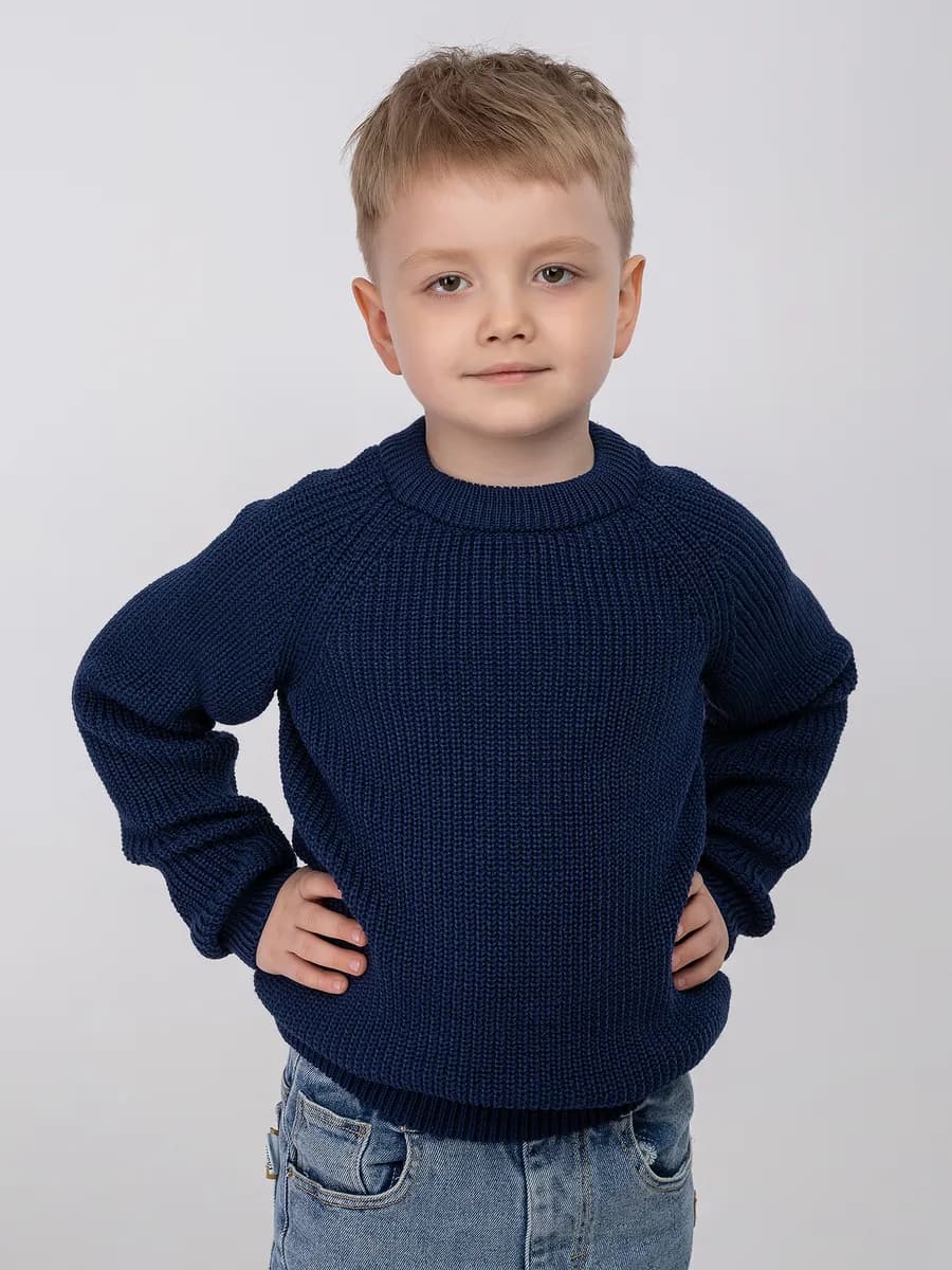 Свитер детский вязаный
