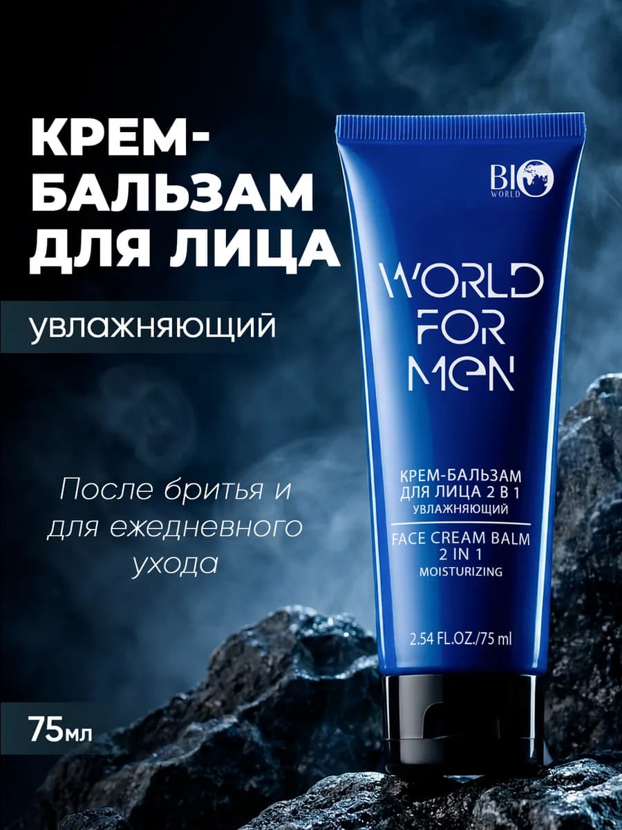 Крем - бальзам после бритья увлажняющий мужской 75 мл