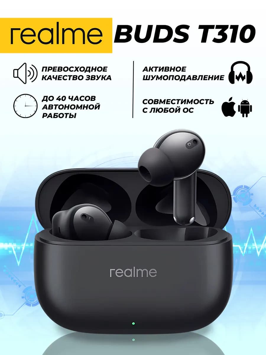 Наушники беспроводные Buds T310 (CN версия)