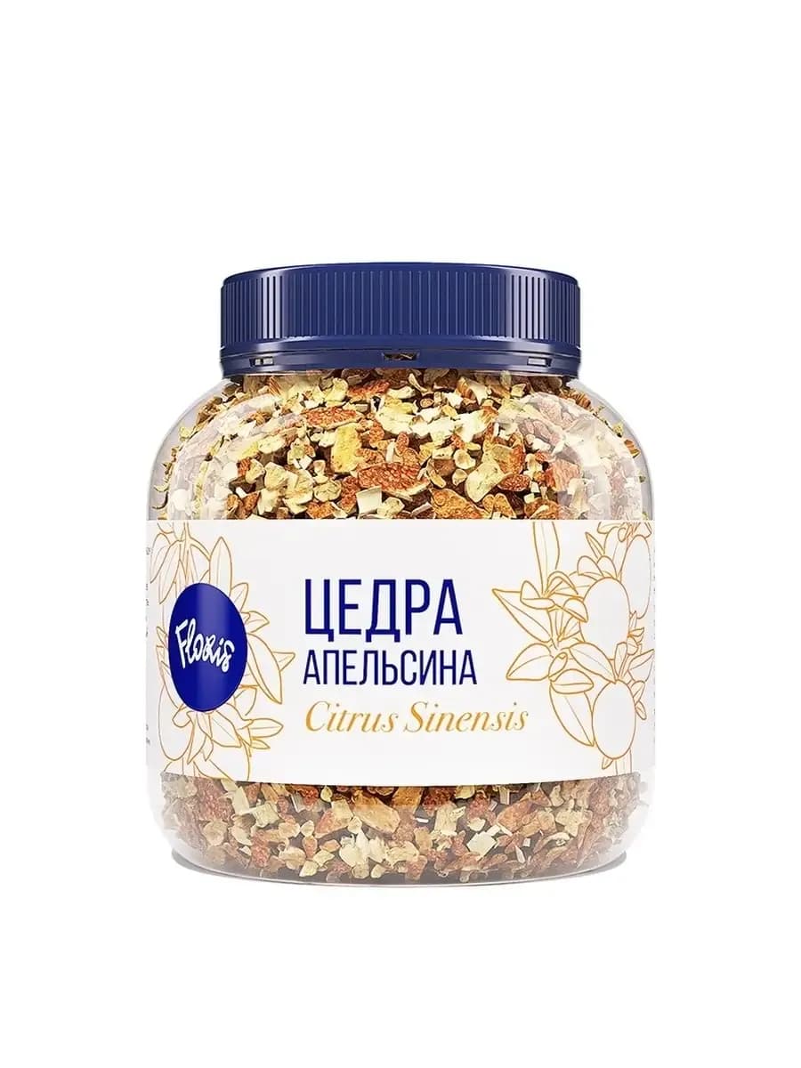 Цедра апельсина сушеная в банке, 140 г
