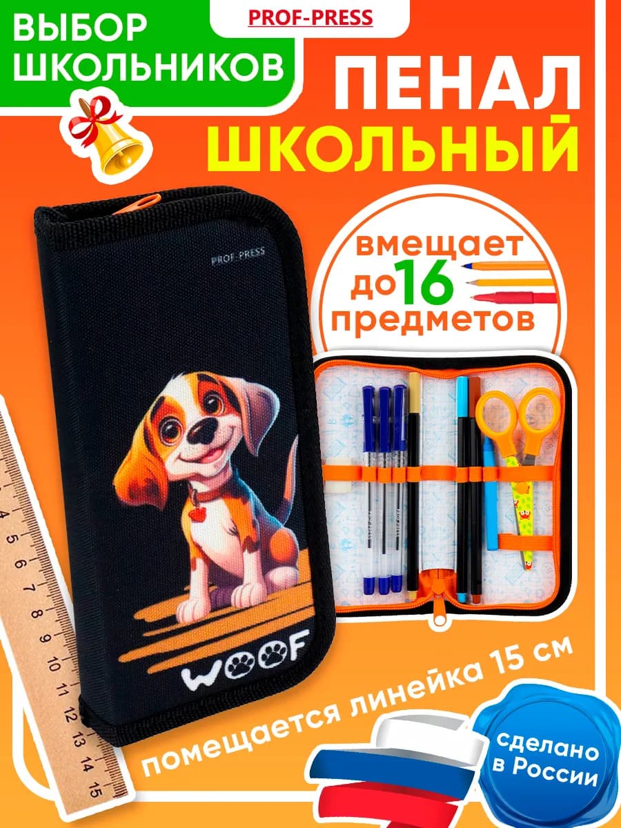 Пенал школьный для девочки и для мальчика