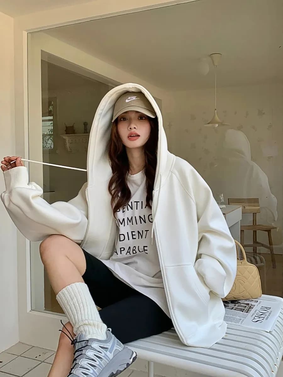 Толстовка оверсайз y2k - фото 1