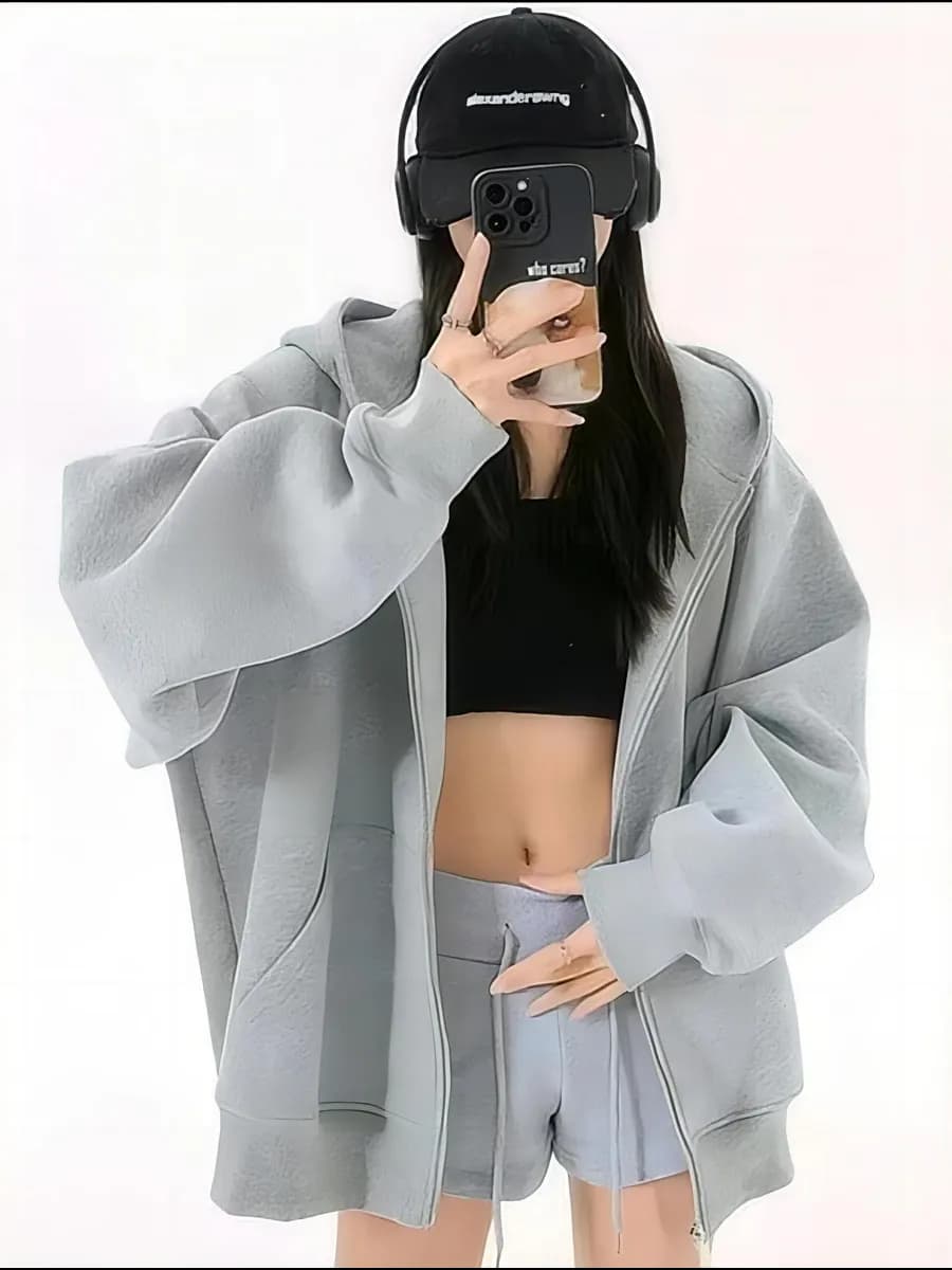 Толстовка оверсайз y2k