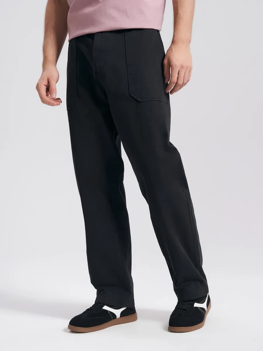 Повседневные прямые брюки - фото 1