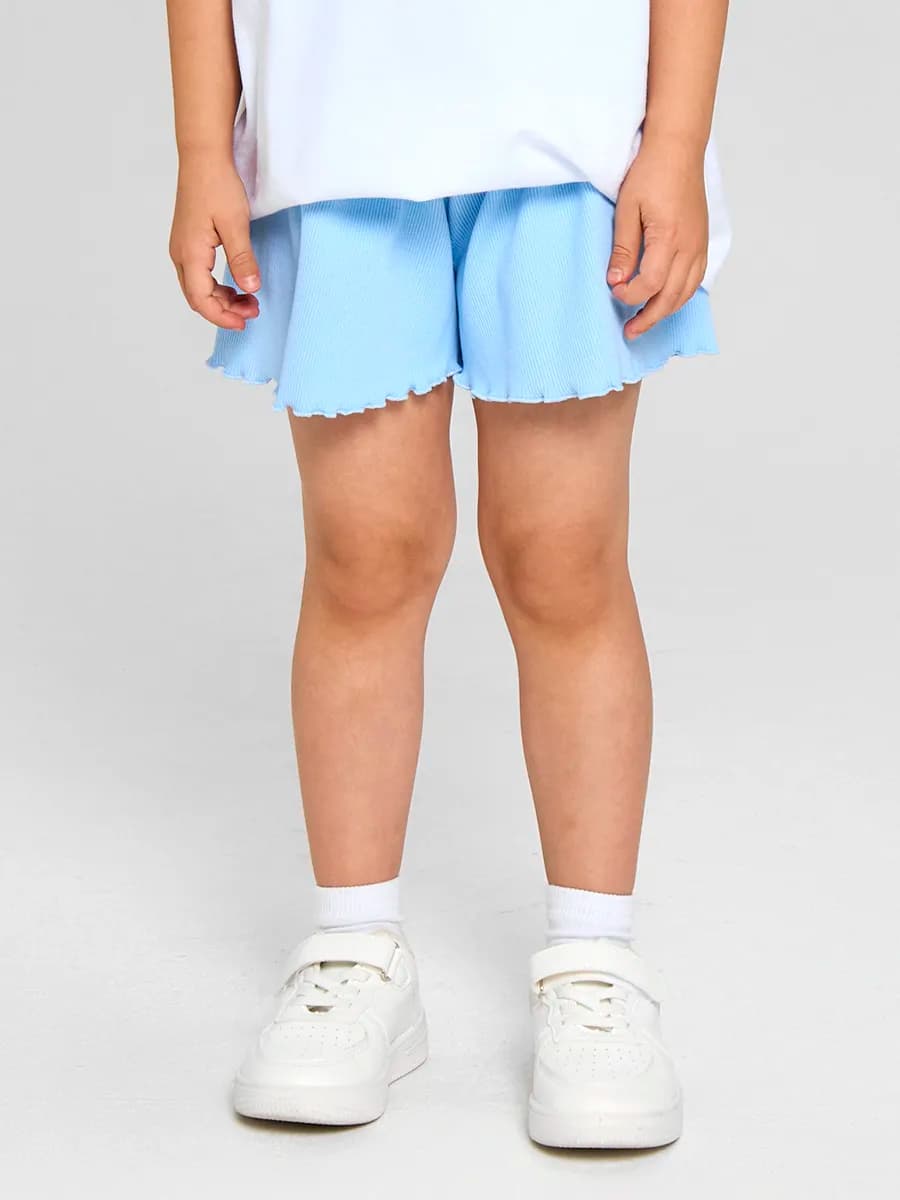 Шорты для девочки хлопок в рубчик