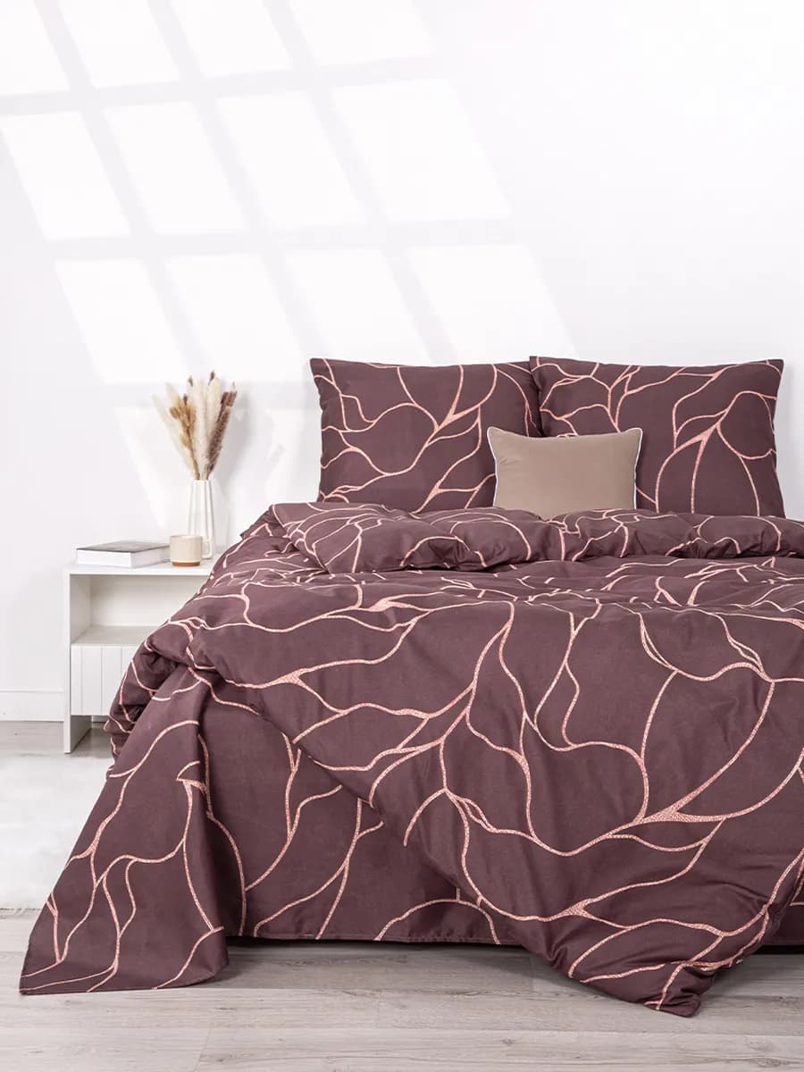 Постельное белье 1.5 спальное полисатин