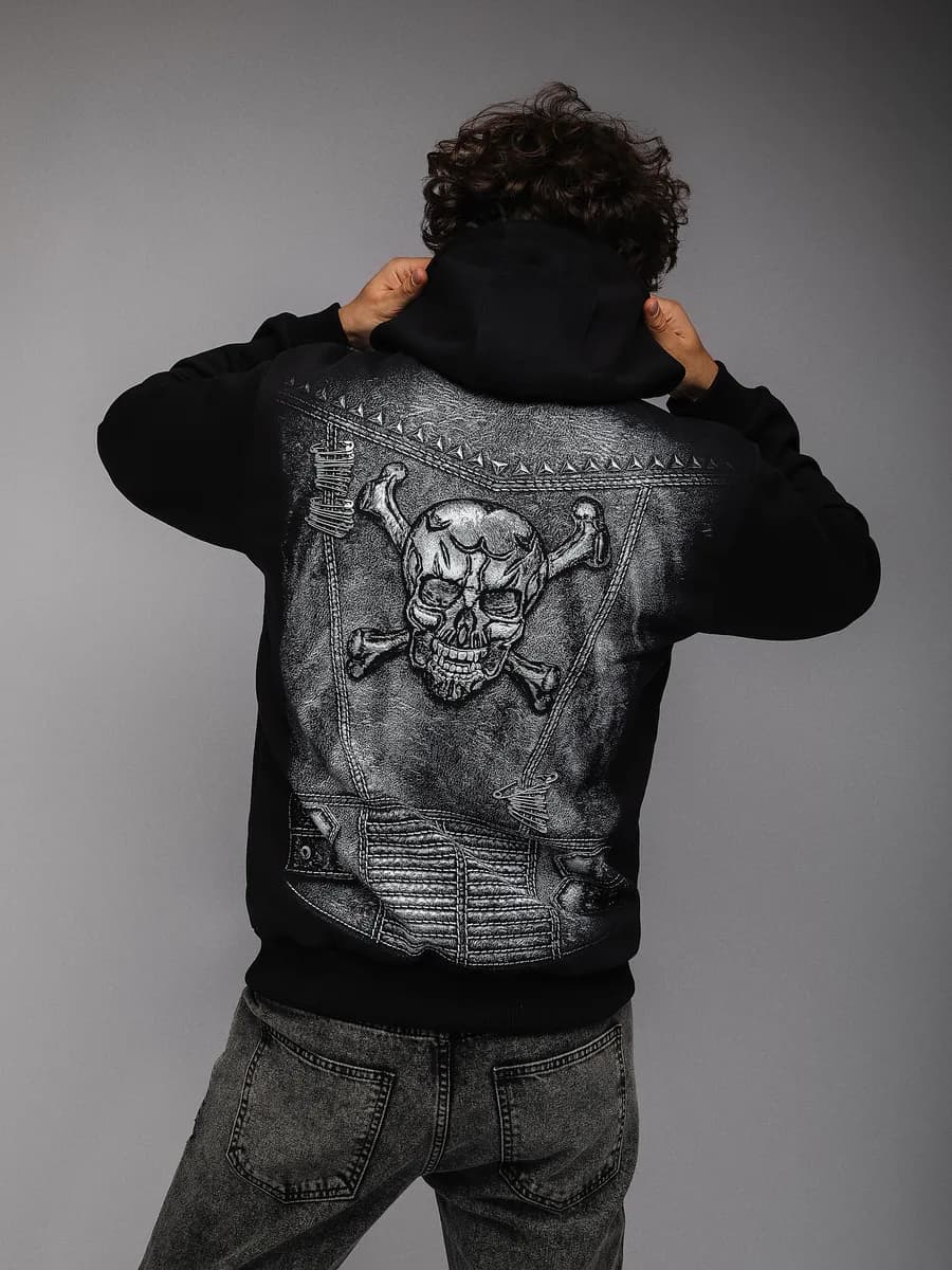 Толстовка мужская с капюшоном