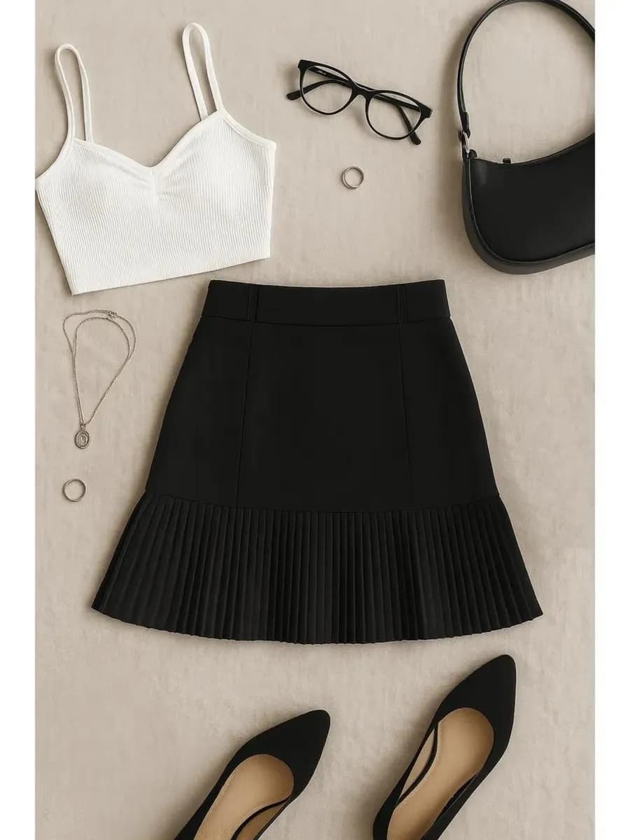 Юбка мини летняя