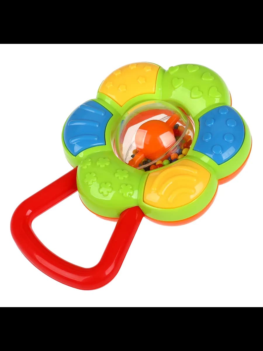 Погремушка прорезыватель цветок игрушки для малышей