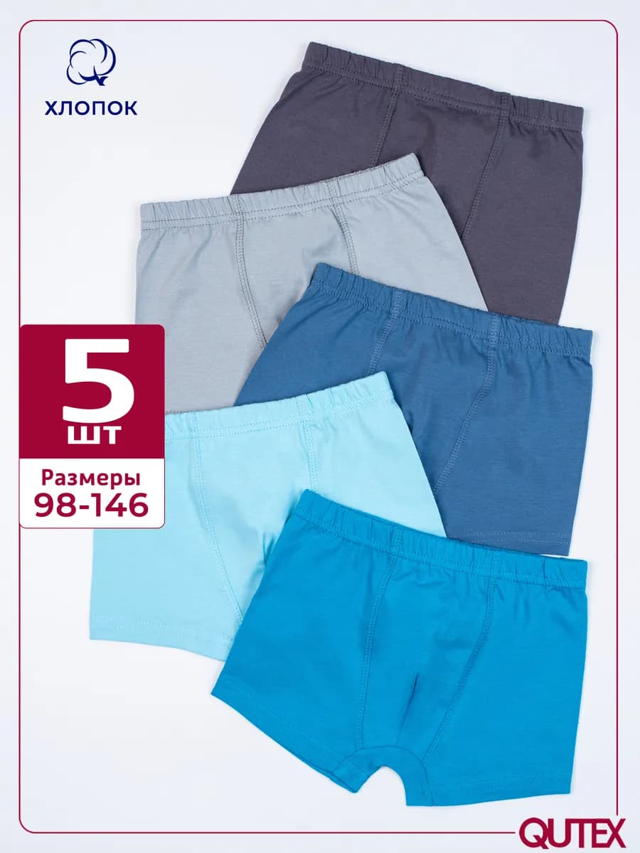 Трусы для мальчика, набор 5 шт