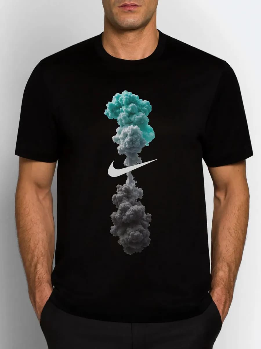 Футболка с принтом