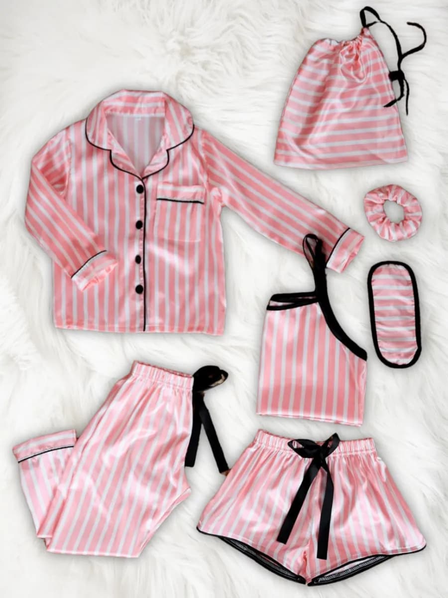 Детская пижама с шортами и штанами