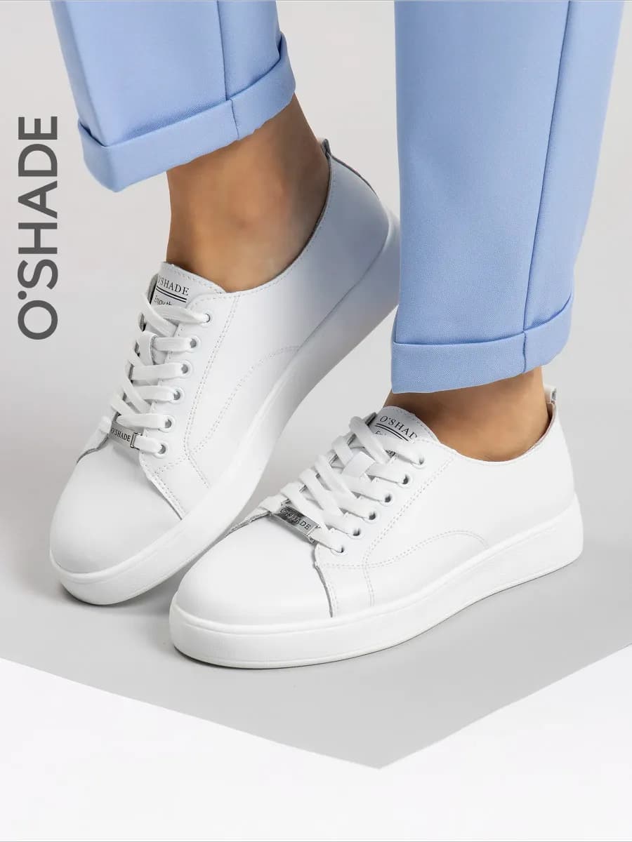 Кеды женские белые