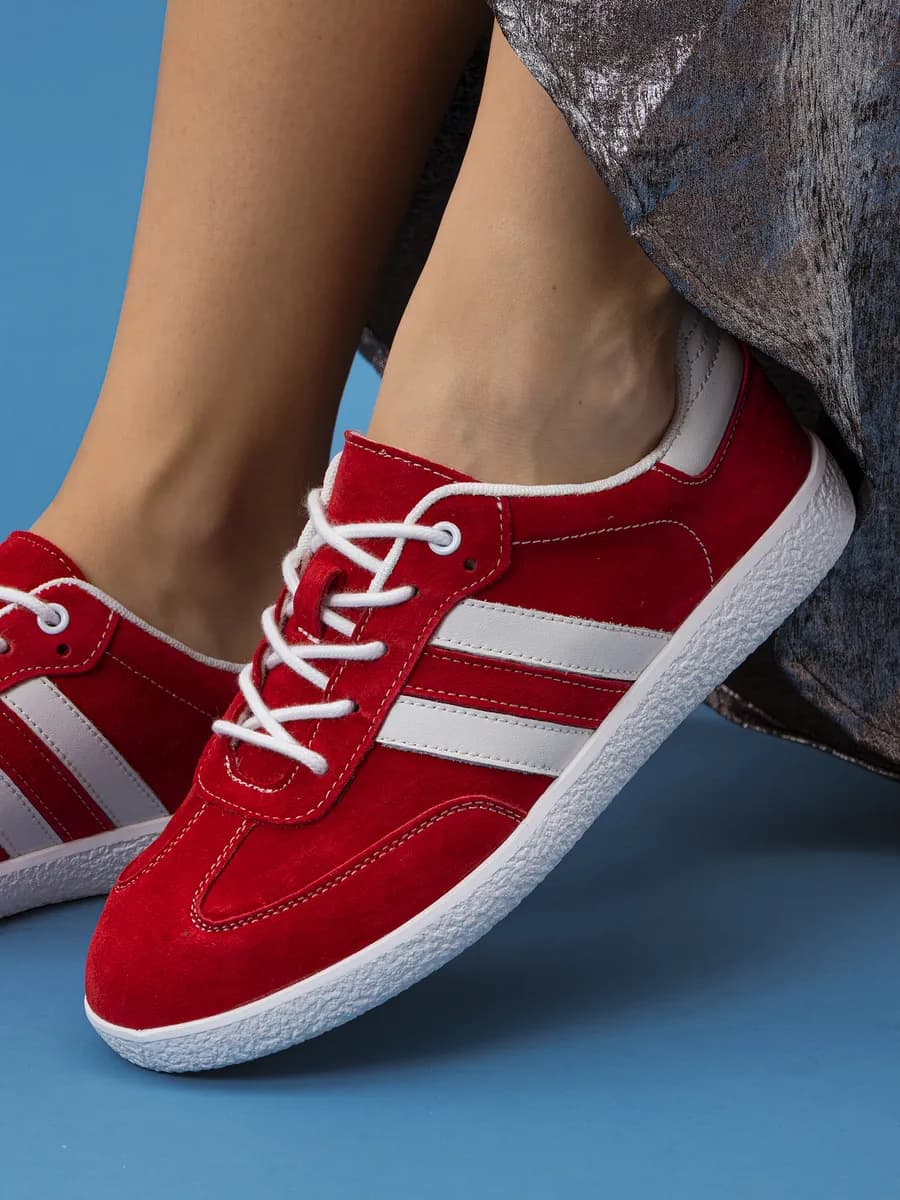 Кеды замшевые классические - фото 1