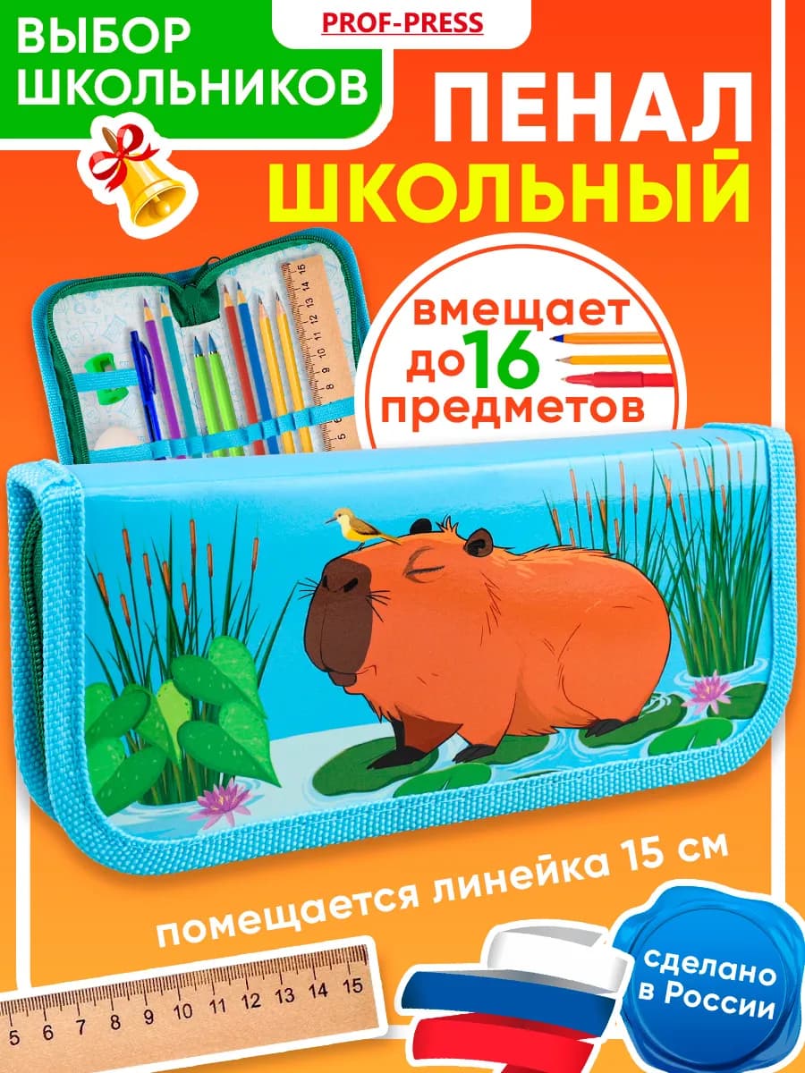 Пенал школьный для девочки