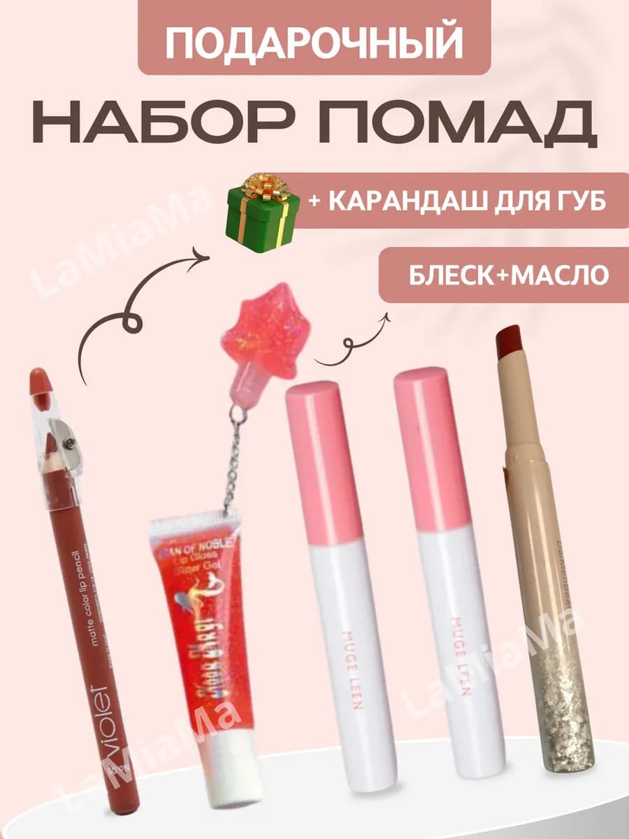 Набор косметики подарочный для губ