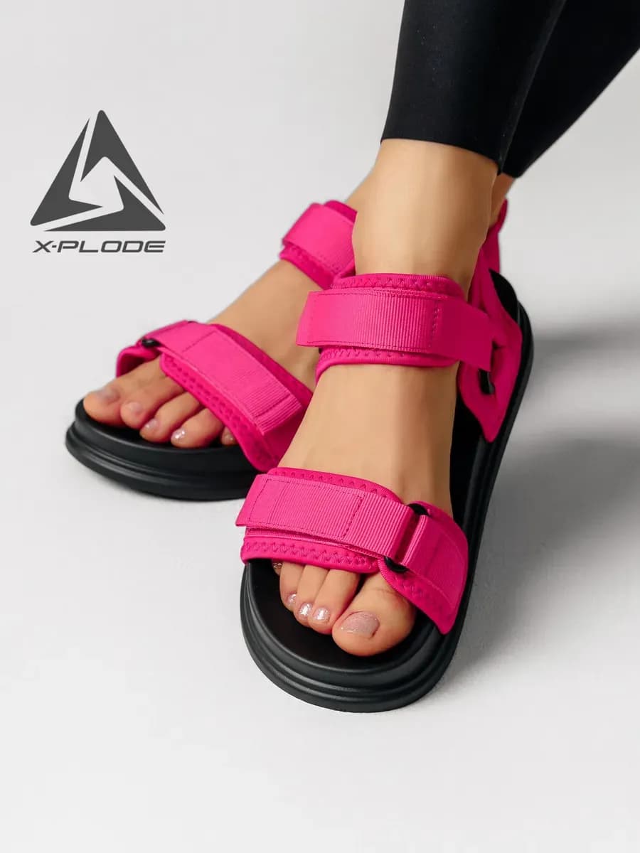 Спортивные босоножки сандалии на липучках