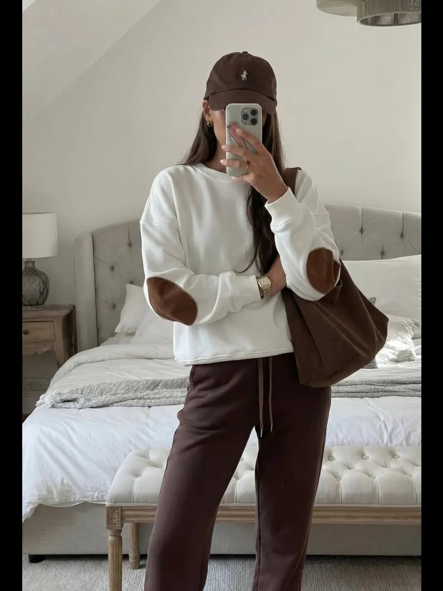 Свитшот оверсайз толстовка спортивная