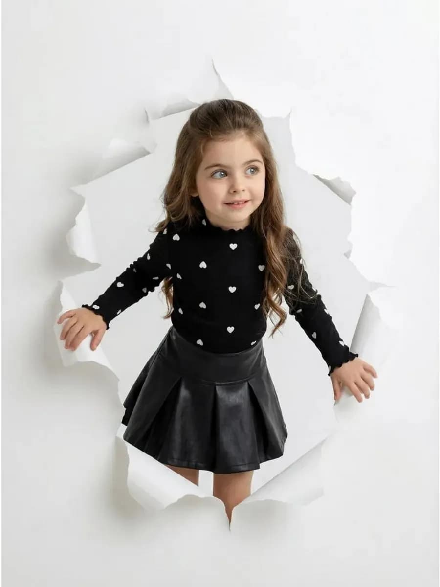 Лонгслив в рубчик