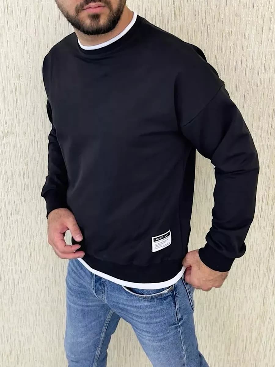 Свитшот без начеса базовый